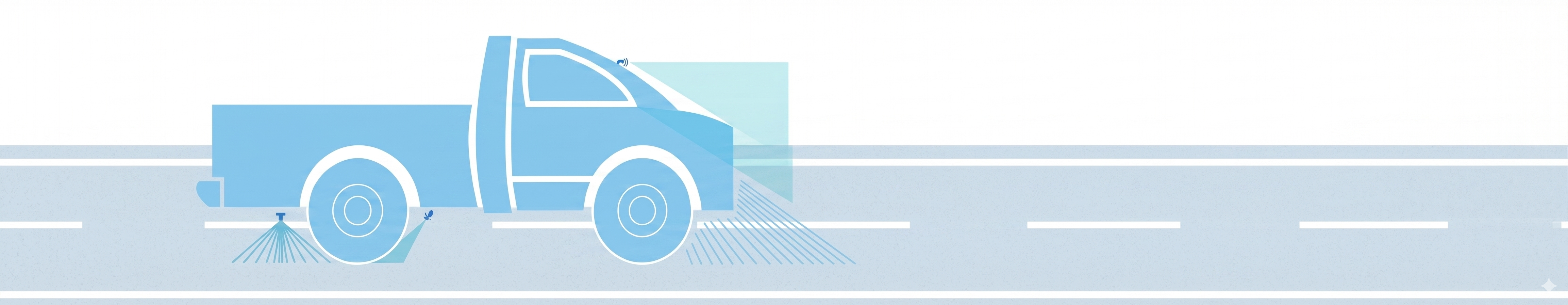 Vehicle-mounted road inspection at traffic speed