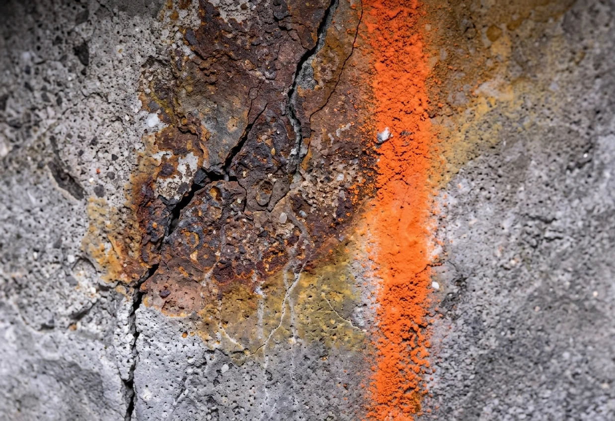 Rust tunnel defect example