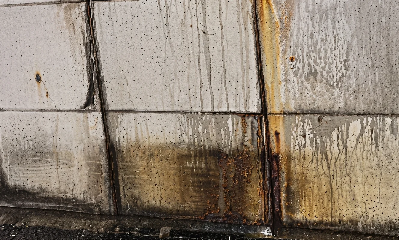 Stains tunnel defect example